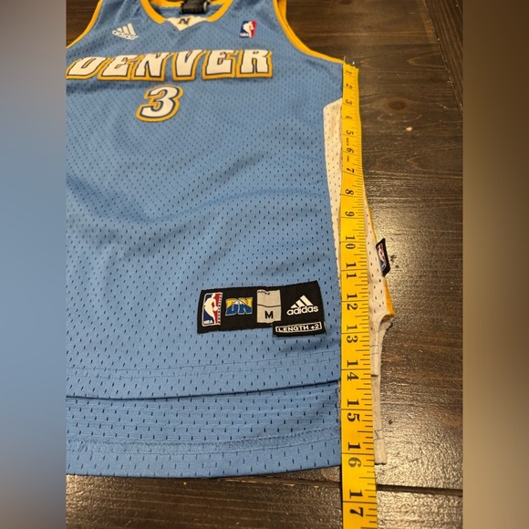 Vintage Denver Nuggets Allen Iverson NBA Basketball Jersey - Picture 8 of 9